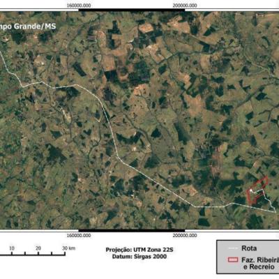 Área Rural – 3.454,0864 Ha – Ribas do Rio Pardo – MS