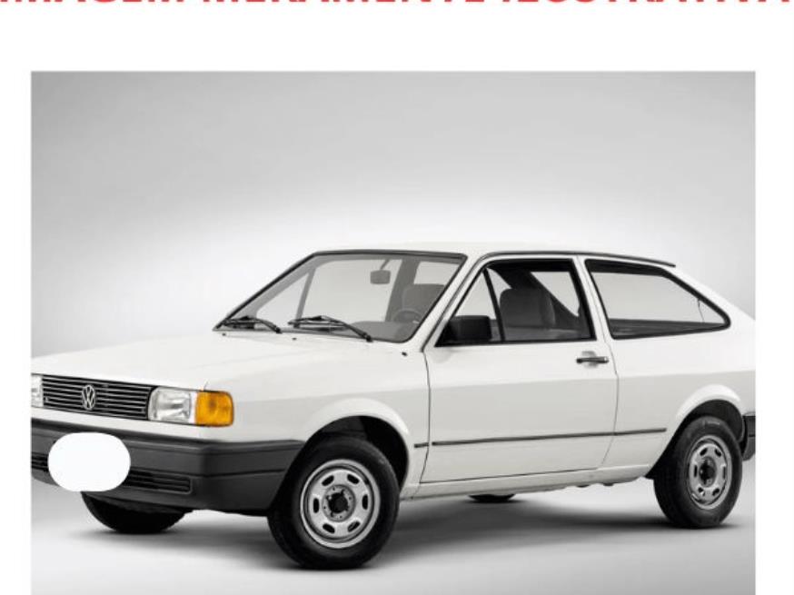 Foto ilustrativa 1 - VW/Gol 1.0 1994 – Presidente Prudente – SP