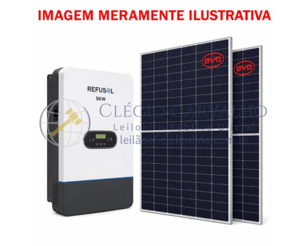 Foto de Sistema de Energia Solar Refusol 5KW com 2 Placas BYD - Presidente Prudente - SP